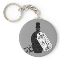 Drink Me Bottle Key Chains