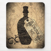 Drink Me Bottle Mousepads