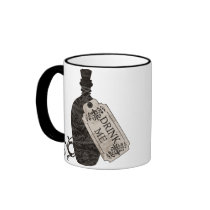 Drink Me Bottle Coffee Mugs