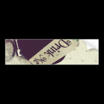 Drink Me bumper stickers