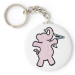 Drink Me Pink Key Chain