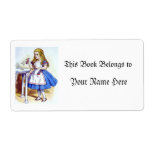 "Drink Me" Potion with Alice Shipping Labels