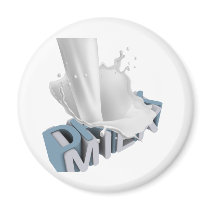 Drink Milk! 3D magnets by neildream Drink Milk! 3D magnets