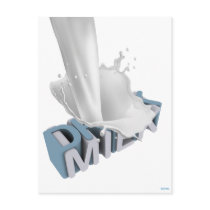 Drink Milk! 3D postcards by neildream Drink Milk! 3D postcards