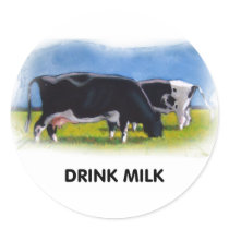 DRINK MILK COWS ARTWORK stickers