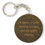 drink order keychain