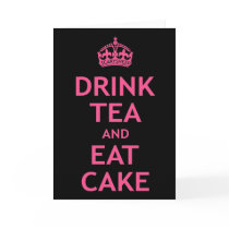 Drink Tea and Eat Cake Cards