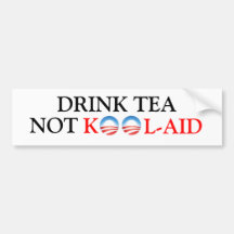 Drink Tea Bumper Sticker