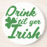 Drink til yer Irish Beverage Coasters