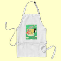 Drink To Happiness aprons