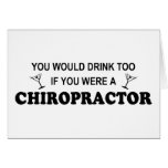 Drink Too - Chiropractor Cards