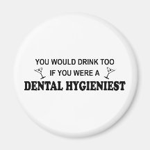 Drink Too Fridge Magnets