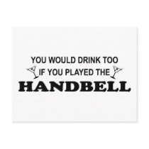 Drink Too - Handbells postcards by poorrichards Drink Too - Handbells postcards