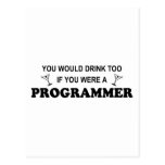 Drink Too - Programmer Post Card