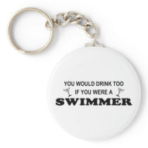 Drink Too - Swimmer Key Chain