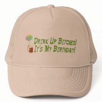 Drink Up Bitches Mesh Hat