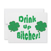 DRINK UP BITCHES! invitations by Tragetees DRINK UP BITCHES! invitations