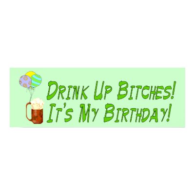 Drink Up Bitches Print by orsobear