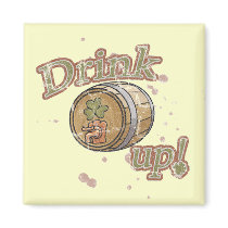 Drink Up St. Patrick's Day Magnet
