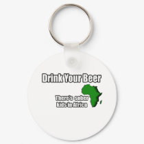 Drink your Beer Design keychains