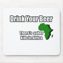 Drink your Beer Design mousepads
