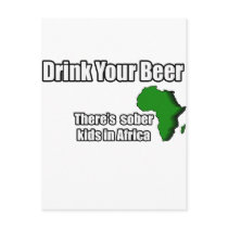 Drink your Beer Design postcards
