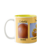 Drink your fruit juice Mug by KatAnnette Drink your fruit juice Mug