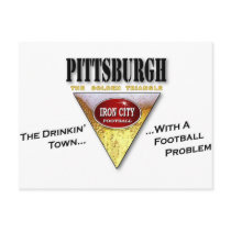 Drinkin' Town with a Football Problem Postcards