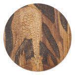 Drinking African Giraffe Sticker