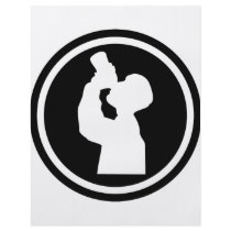 drinking alcohol icon personalized flyer