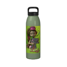 Drinking bottle bottle elf motive Lola