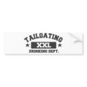 Drinking Dept. bumper stickers