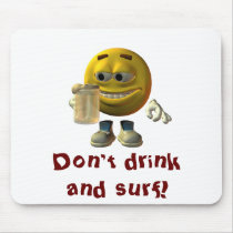 Drinking Emotiguy mousepads by digitalfotis Drinking Emotiguy mousepads
