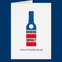 Drinking Liberally Notecard cards