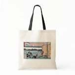 Drinking party at restaurant by Andō,Hiroshige Bag