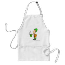 drinking st patricks design apron