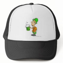 drinking st patricks design mesh hats