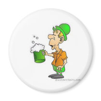 drinking st patricks design refrigerator magnets