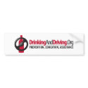 DrinkingAndDriving.Org Bumper Sticker bumpersticker