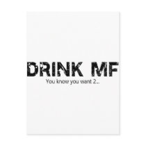 DRINKMF1 POST CARD