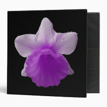 Dripping Daffodil Purple Avery Binder
