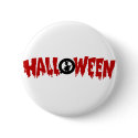 dripping halloween in text-button