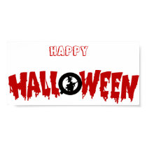 dripping halloween text-poster posters