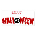 dripping halloween text-poster