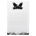 Dripping Ink and Crows stationery by jfarrell12 Dripping Ink and Crows stationery