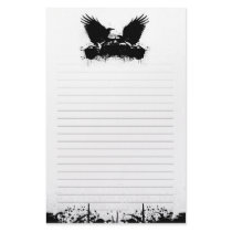 Dripping Ink and Crows stationery