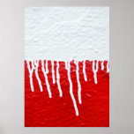 dripping paint poster posters