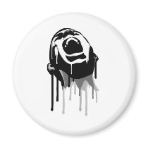 Dripping Scream Magnet