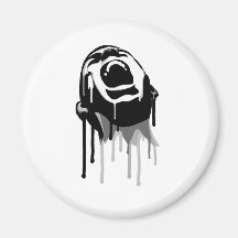 Dripping Scream Magnet
