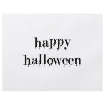 Drippy Blood Happy Halloween flyers